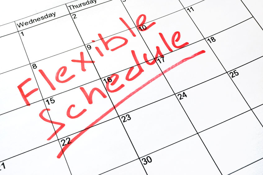 flexible work schedule